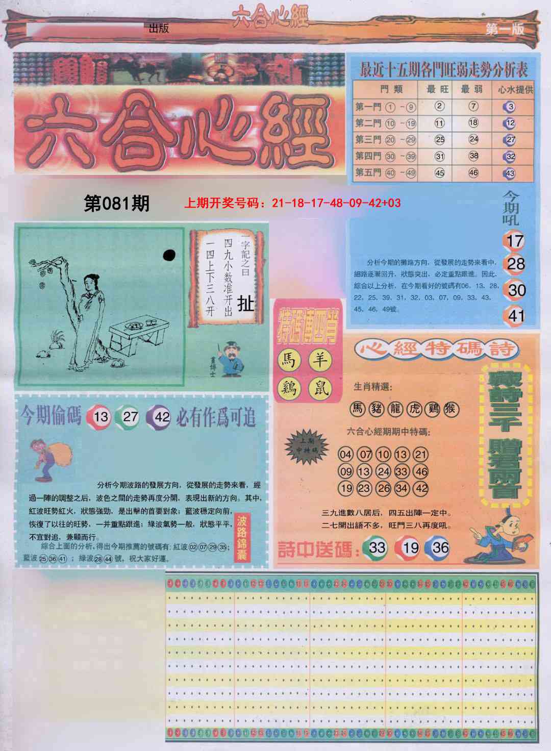 081期六合心经A[图]