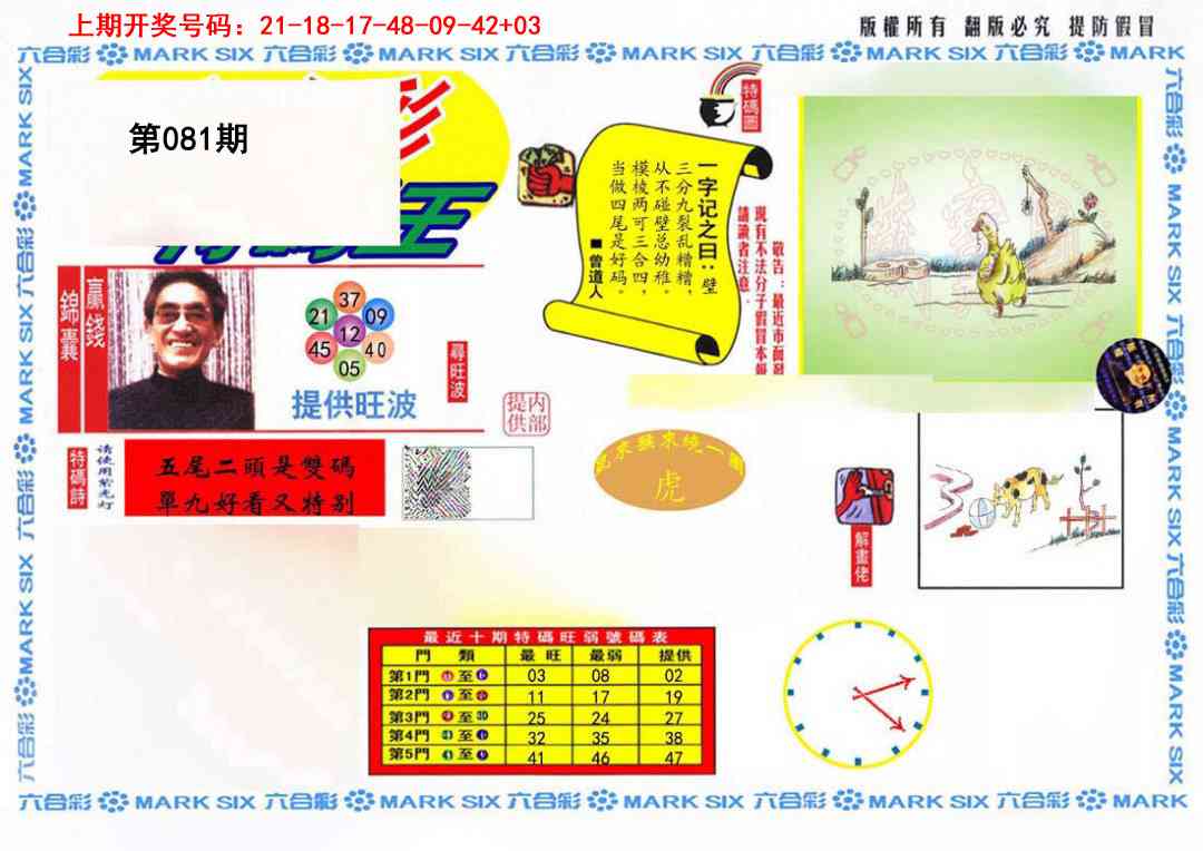 081期特码王(信封)[图]
